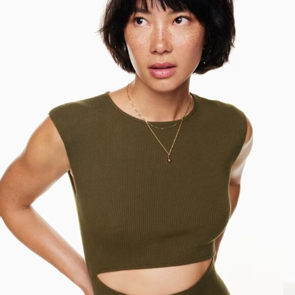 NWOT Aritzia Mini Cut Out Dress - Picture 6 of 6